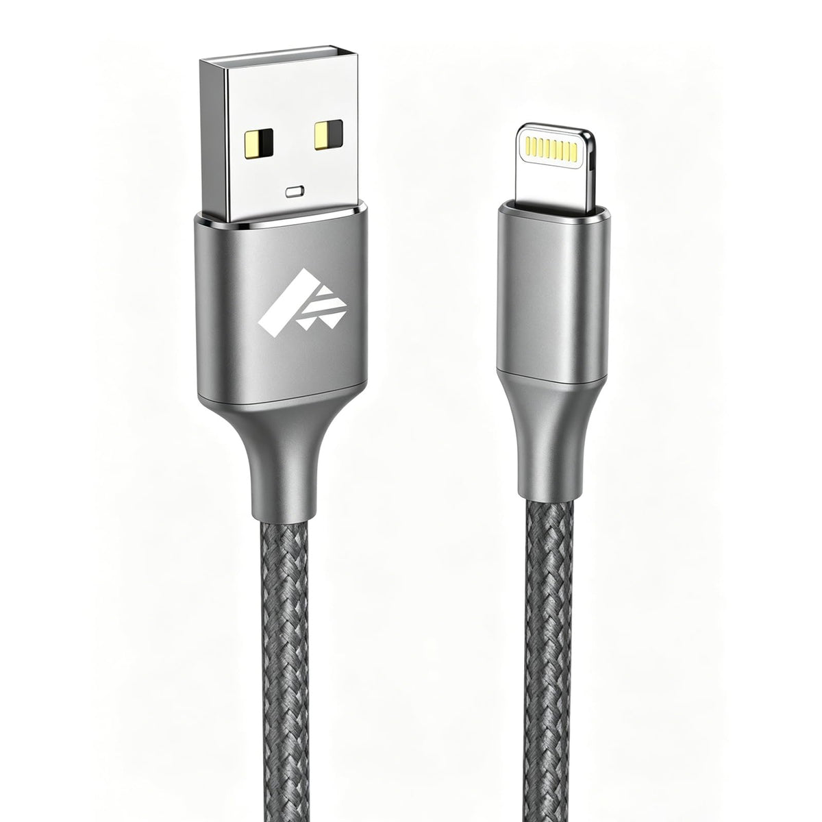 Aioneus iPhone Charger Cable 1M, MFi Certified Lightning Cable Fast iPhone Charging Cable Nylon Braided USB iPhone Charger Lead for iPhone 14 13 12 11 Pro Max XR XS X Max 8 7 6s Plus SE, iPad