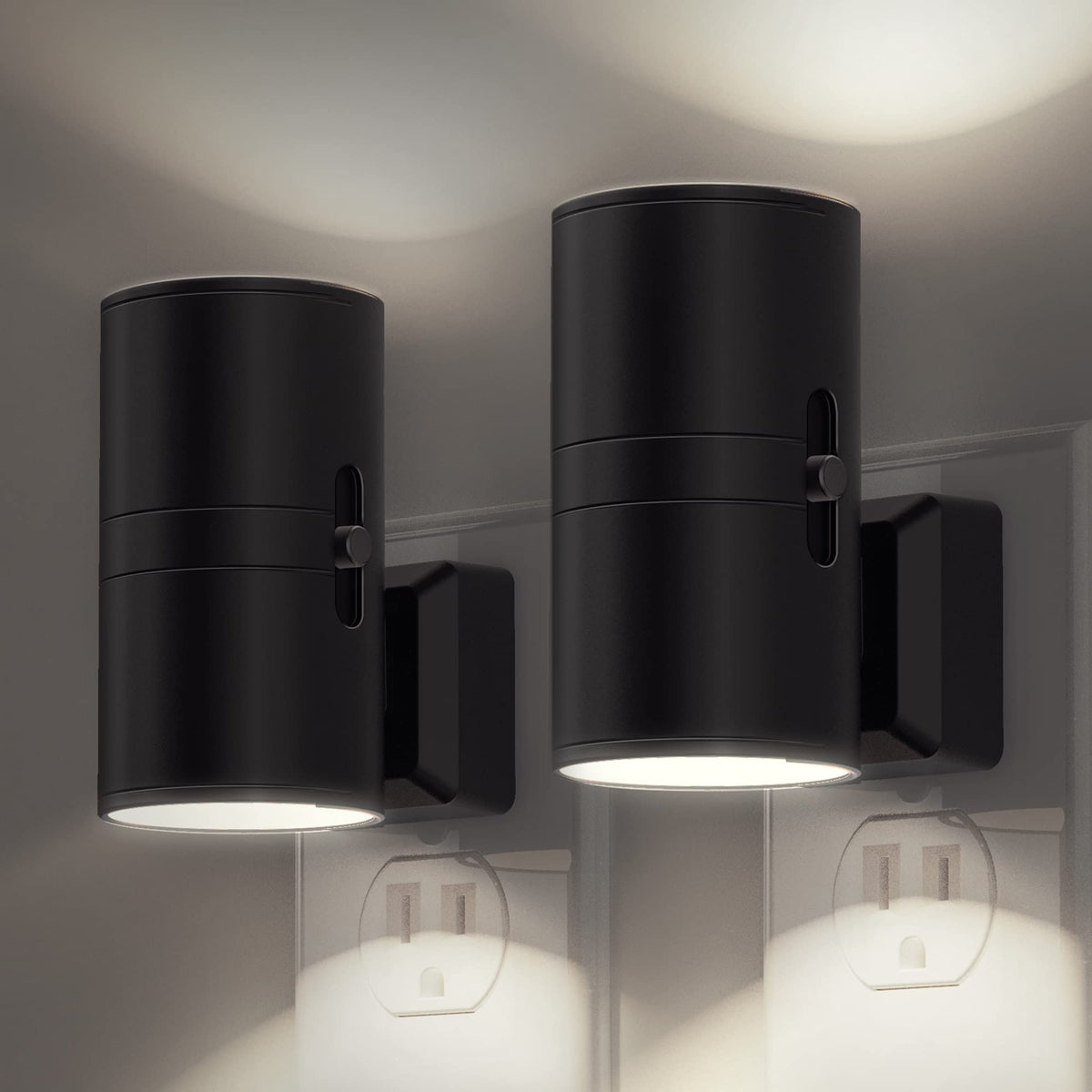 L LOHAS LED Night Light Plug in, Night Lights Plug into Wall, Soft White