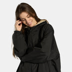 OHS Adults Drying Robe, Gifts for Women Outdoor Water-Resistant Changing Robe Womens Jacket Comfy Sherpa Privacy Robes for Women Men, Stay Dry Swimming Camping Drying Robes - S/M, L/XL