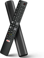 Replacement TCL TV Remote Control RC802N for TCL Android & LCD LED 4K Smart TVs: 32DS520, 40S6000FS, 49S6000FS, 49DP600, F43S5916, 50DP600, H32S5916, U49P6016, U55P6006 – No Setup Required