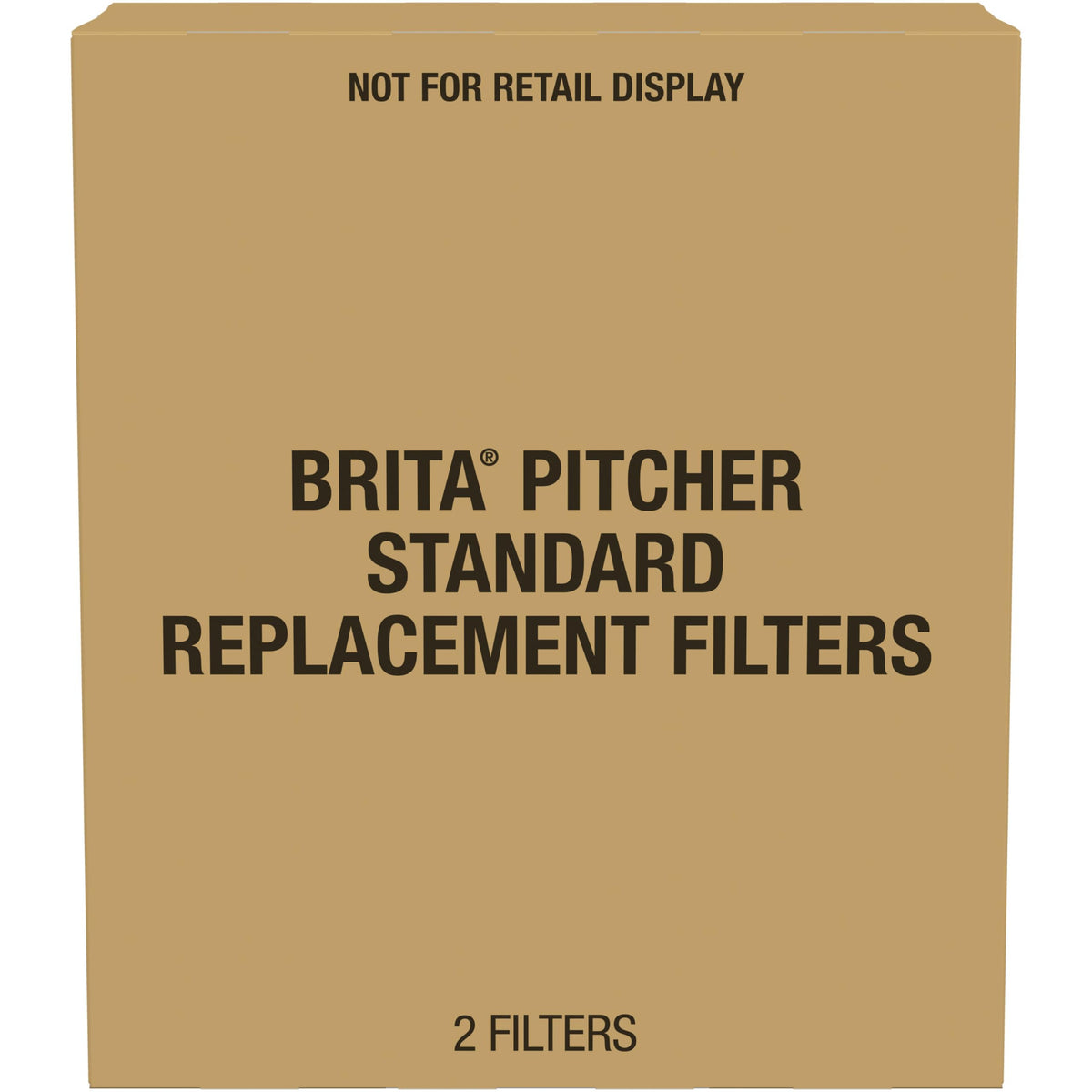 Brita Standard Pitcher and Dispenser Replacement Water Filters, White, 4