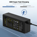 65W Laptop Charger Compatible with Microsoft Surface Pro Laptop Book Go