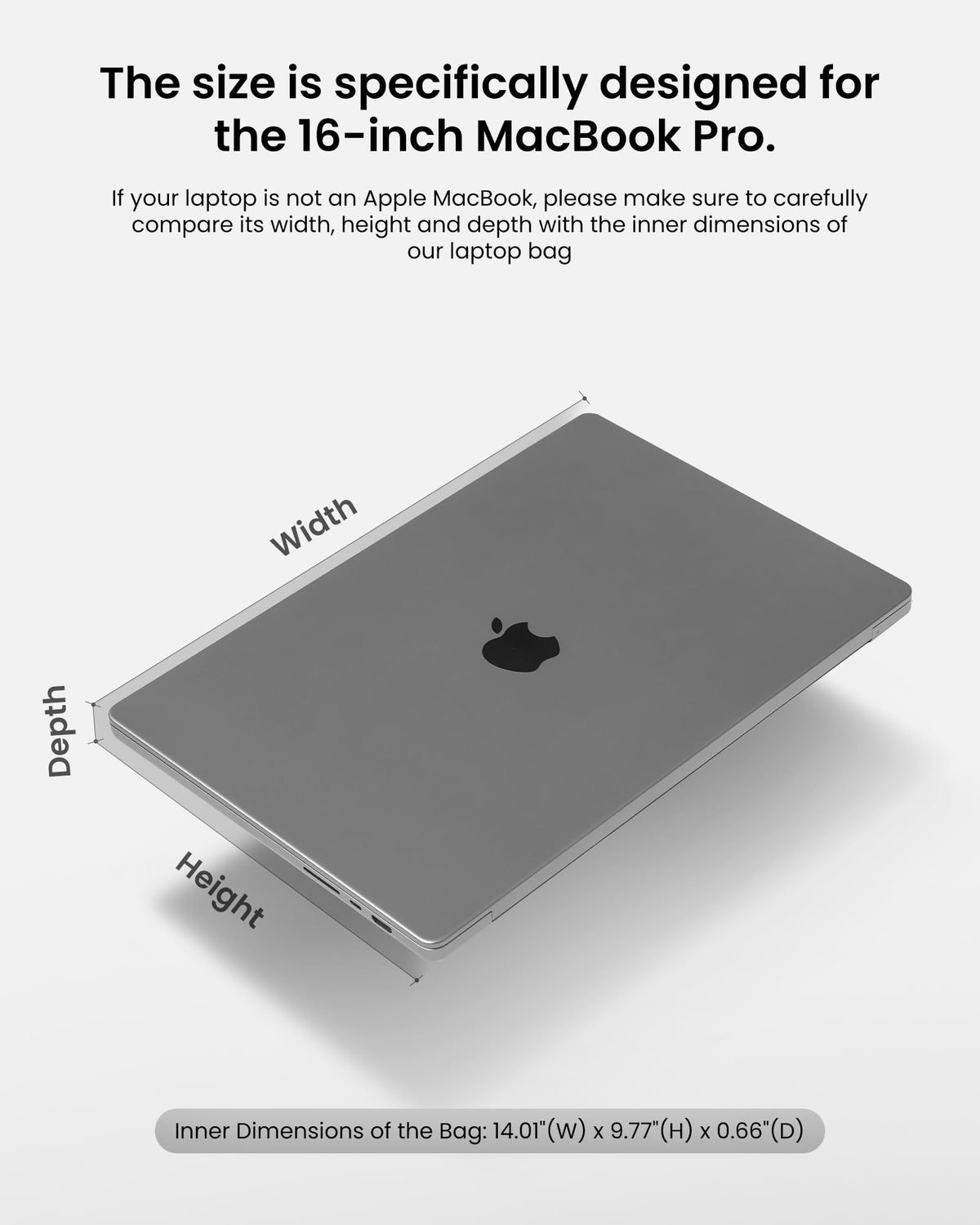 tomtoc 360 Protective Laptop Sleeve for 14-inch OLED MacBook Pro M5 Pro/Max