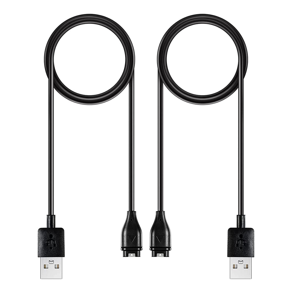 AWINNER Compatible for Garmin Watch Charger Cable (2 Pack)