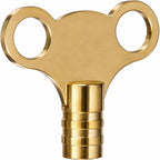Radiator Plumbing Bleed Bleeding Key Keys Solid Brass Vent Venting Air Valve (Pack of 4)