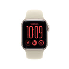 Apple Watch SE 3 GPS 40mm Smartwatch with Starlight Aluminium Case with Starlight Sport Band S/M. Fitness and Sleep Trackers, Heart Rate Monitor, Always-On Display, Water Resistant