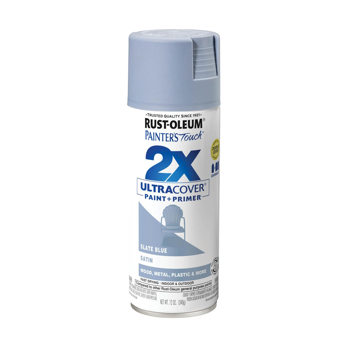 Rust-Oleum 334023-6PK Painter's Touch 2X Ultra Cover Spray Paint, 12 oz, Gloss Almond, 6 Pack