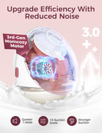 Momcozy M5 Smart Wearable Breast Pump, Double Pack, Gray