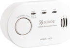 Kidde 5CO Carbon Monoxide Alarm and Detector with AA Batteries - 10 Year Sensor Life CO Alarm for Home