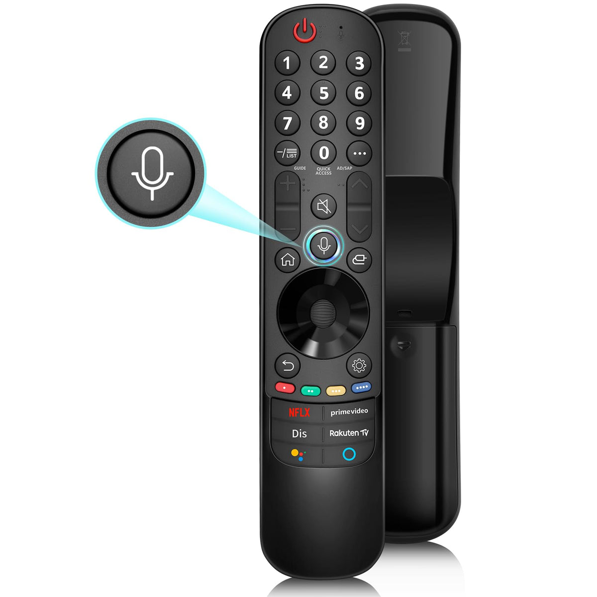 for JVC-TV-Remote-Control, Universal Replacement RM-C3338 for JVC Smart TV