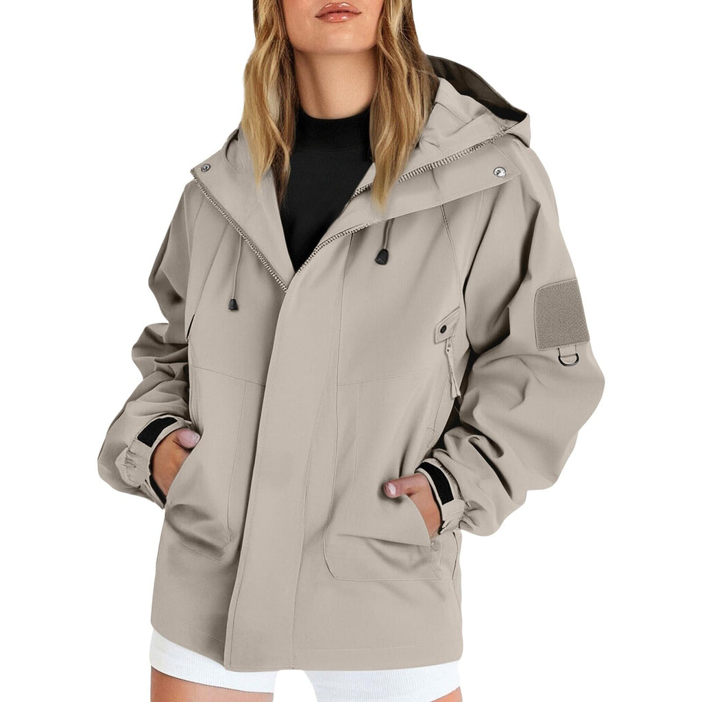 Waterproof Jackets Lightweight Raincoats for Women Windbreaker Coats