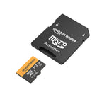 Amazon Basics microSDXC Memory Card, 64GB, A2, U3, 100MB/s Read Speed, Black, 2-Pack
