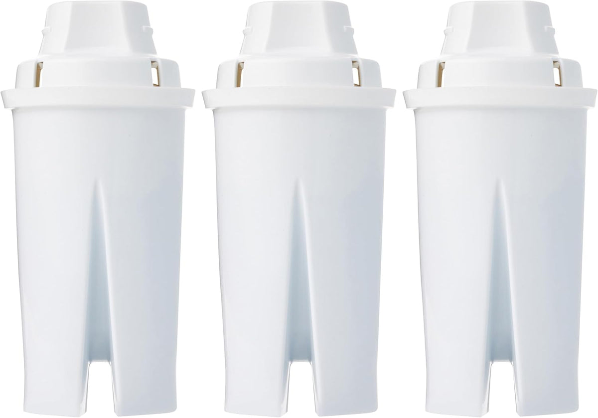 Amazon Basics Enhanced Water Filter, Brita Filter Replacement, 3-Pack