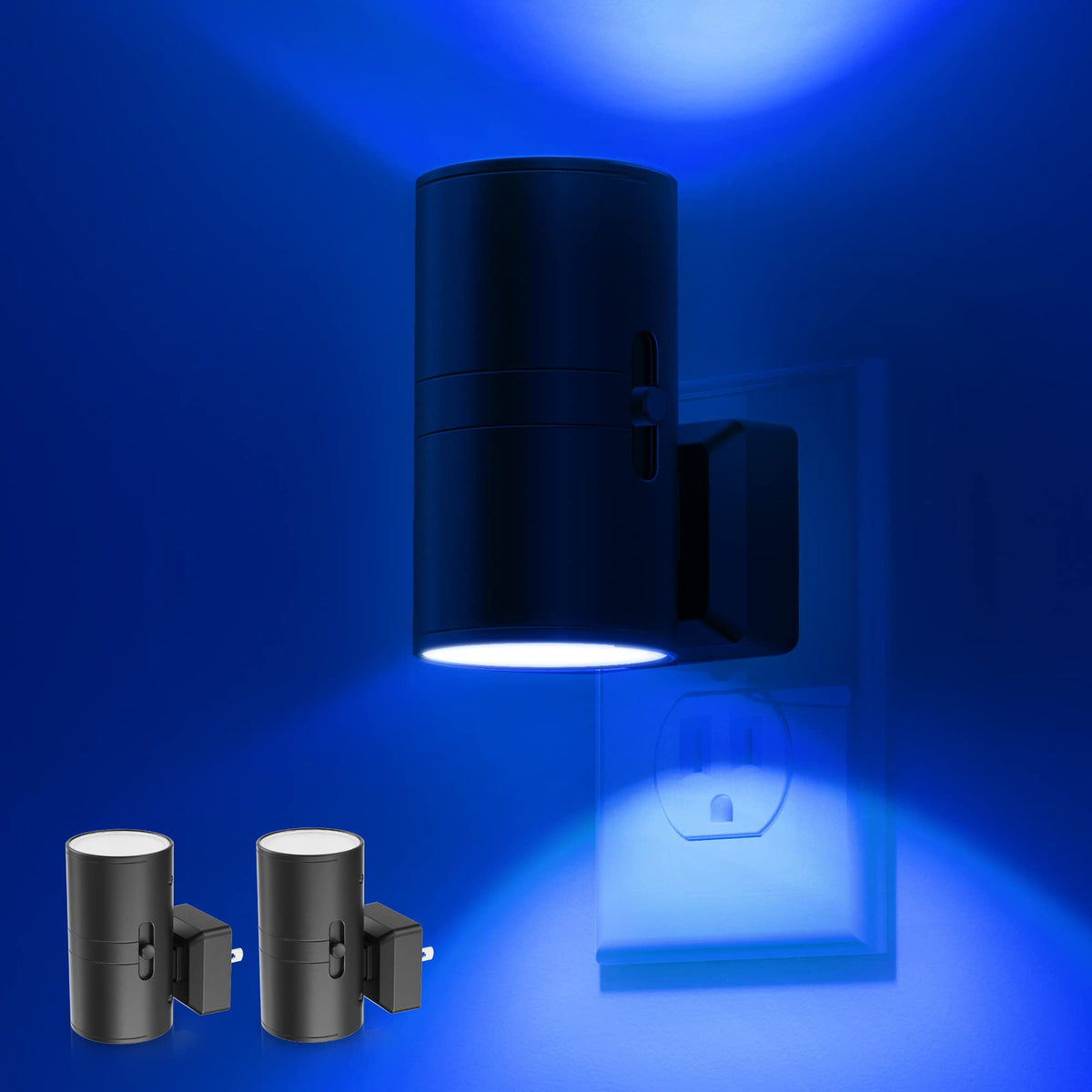 L LOHAS LED Night Light Plug in, Night Lights Plug into Wall, Soft White