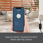 Leviton Decora Smart Switch, Wi-Fi, D315S-1RW, White