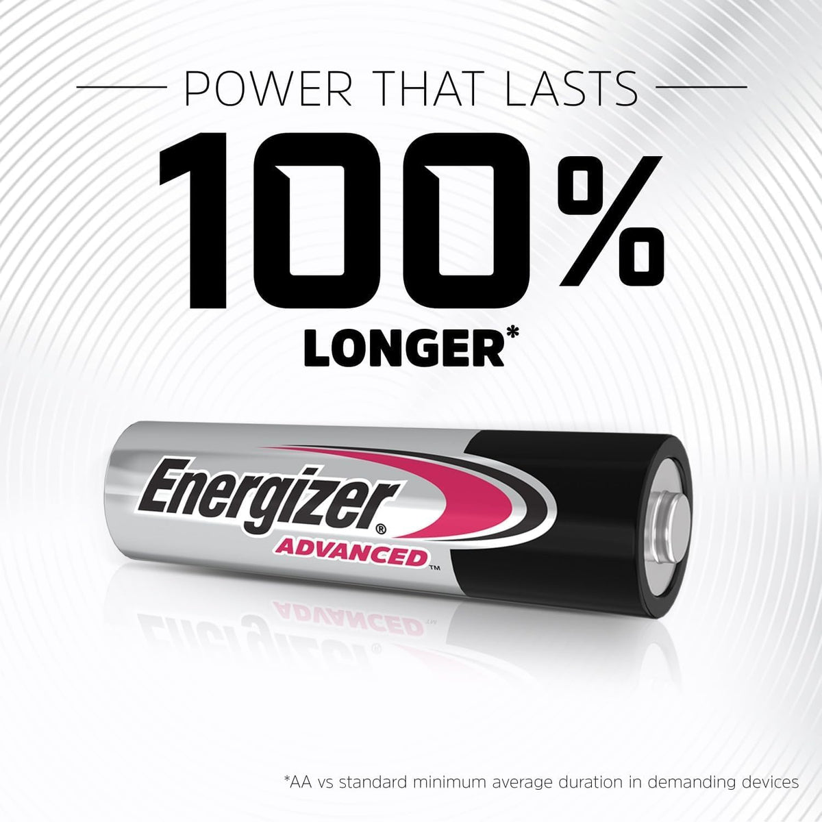 Energizer Advanced - AAA Batteries (12 Pack) Up To 100% Longer Lasting