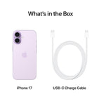 Apple iPhone 17 256 GB: 6.3-inch Display with ProMotion, A19 Chip, Center Stage Front Camera for Smarter Group Selfies, Improved Scratch Resistance, All-Day Battery Life; Sage