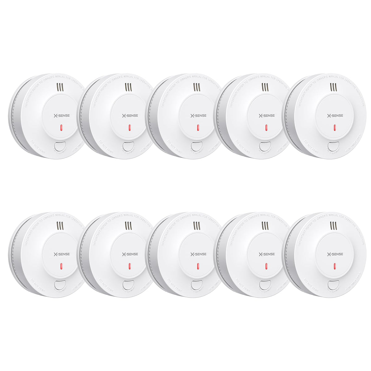 X-Sense Smoke Detector, 10-Year Battery, UL 217 Certified, SD2J0AX, 1-Pack
