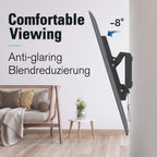 Mounting Dream Fixed TV Wall Bracket for 26-60" TV Max VESA 400x400mm 45kg