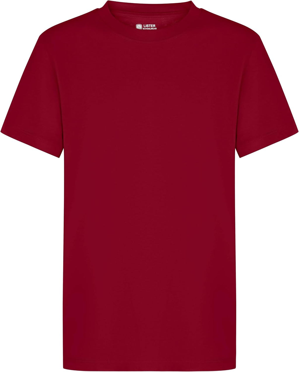 Plain Virgin T-Shirt for Children from 1 to 15 Years, 100% Cotton, Spun, Soft, Unisex, School Uniform P.E. Gym