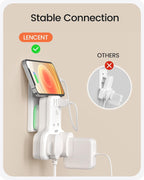 LENCENT Plug Extension Socket, 3 Way Multi Plug Socket with 3 USB Ports