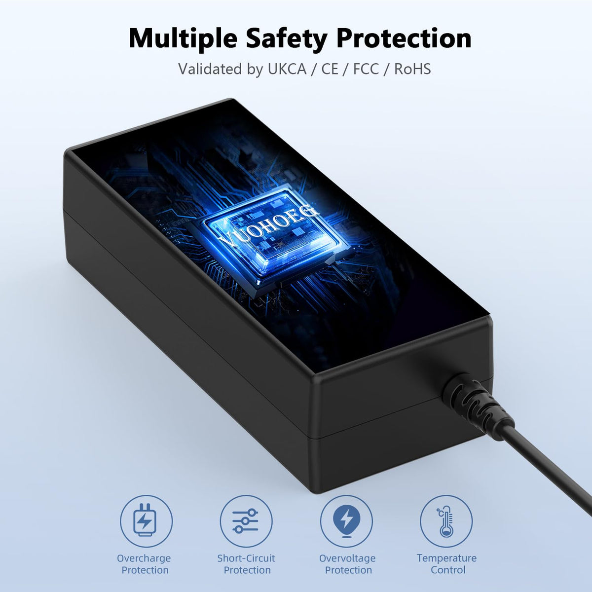 65W Laptop Charger Compatible with Microsoft Surface Pro Laptop Book Go