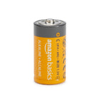 Amazon Basics 12-Pack C Batteries Alkaline 1.5V, 5-Year Shelf Life