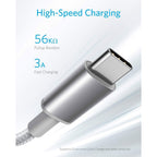 Anker USB C Charger Cable, 2-Pack 6 ft (1.8 m) USB to USB C Cable, USB A to USB C Braided Phone Charger Cable for iPhone 17/16/15, iPad Pro, Samsung Galaxy, and More(Black)