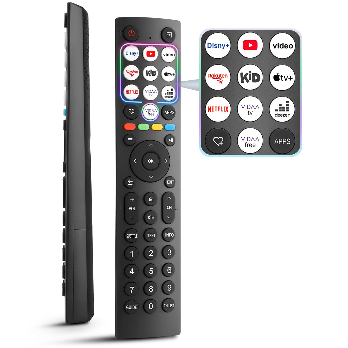 for Samsung TV Remote, Replacement for Samsung Smart TV Remote Controls