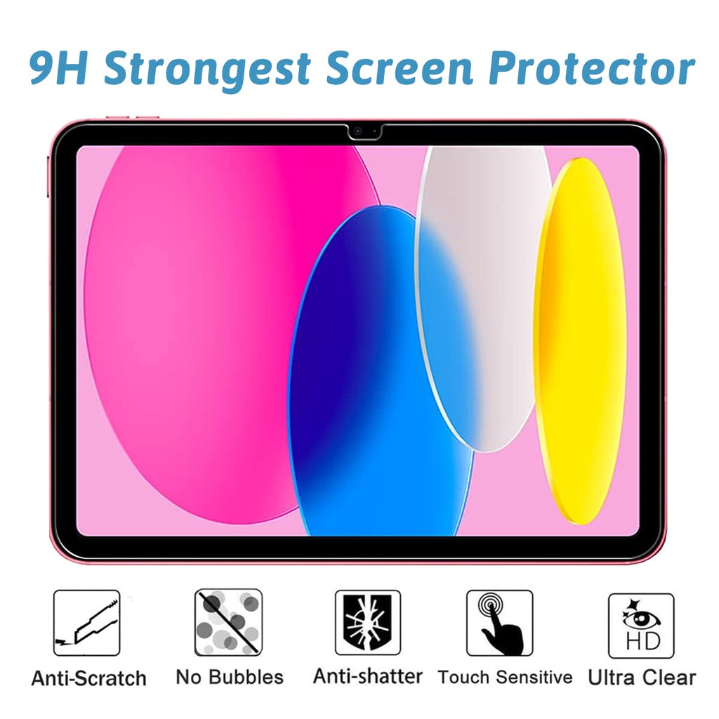 Screen Protector for iPad 9.7 (iPad 6th/5th Gen, 2018/2017), 3-Pack