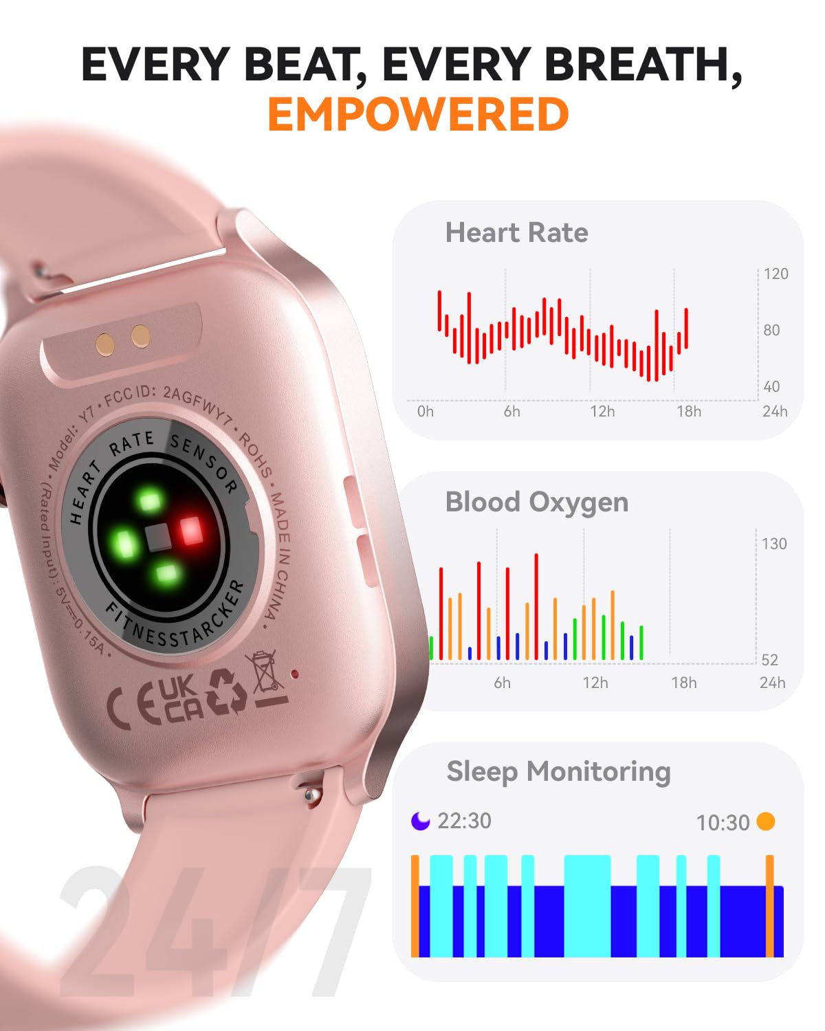 Smart Watch for Men Women- Answer/Make Call, 2026 IP68 Waterproof Fitness Tracker Watch with Sleep Step Counter Activity Smartwatch for Samsung Android iPhone iOS (Deep Burgundy, 1.83)