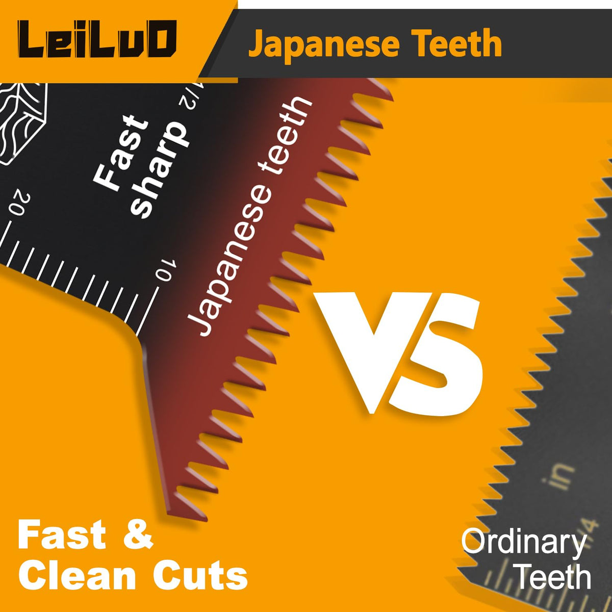 LEILUO 32Pcs Oscillating Tool Blades Wood Metal Multitool Blades Set