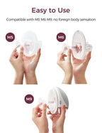 Momcozy M5 Smart Wearable Breast Pump, Double Pack, Gray