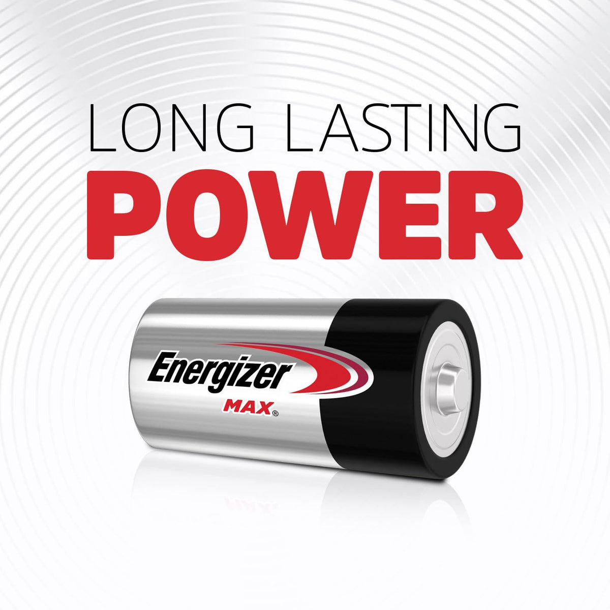 Energizer Max D Batteries (4 Pack) - 1.5V Battery LR20 - Long Lasting Power