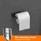 Ibergrif Silver Chrome Wall Mounted Toilet Roll Holder