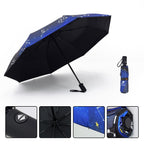SY COMPACT Travel Umbrella Windproof Automatic Unbreakable UV Protection