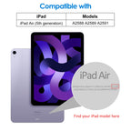 JETech Screen Protector for iPad Air 11" M4/M3/M2, 2-Pack