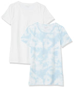Amazon Essentials Women's Regular-Fit Short-Sleeve Crewneck T-Shirt, Multipacks