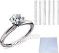Eiito Ring Sizers for Loose Rings, 6 Sizes Fitter, Reduces Size by 0.5-1.5