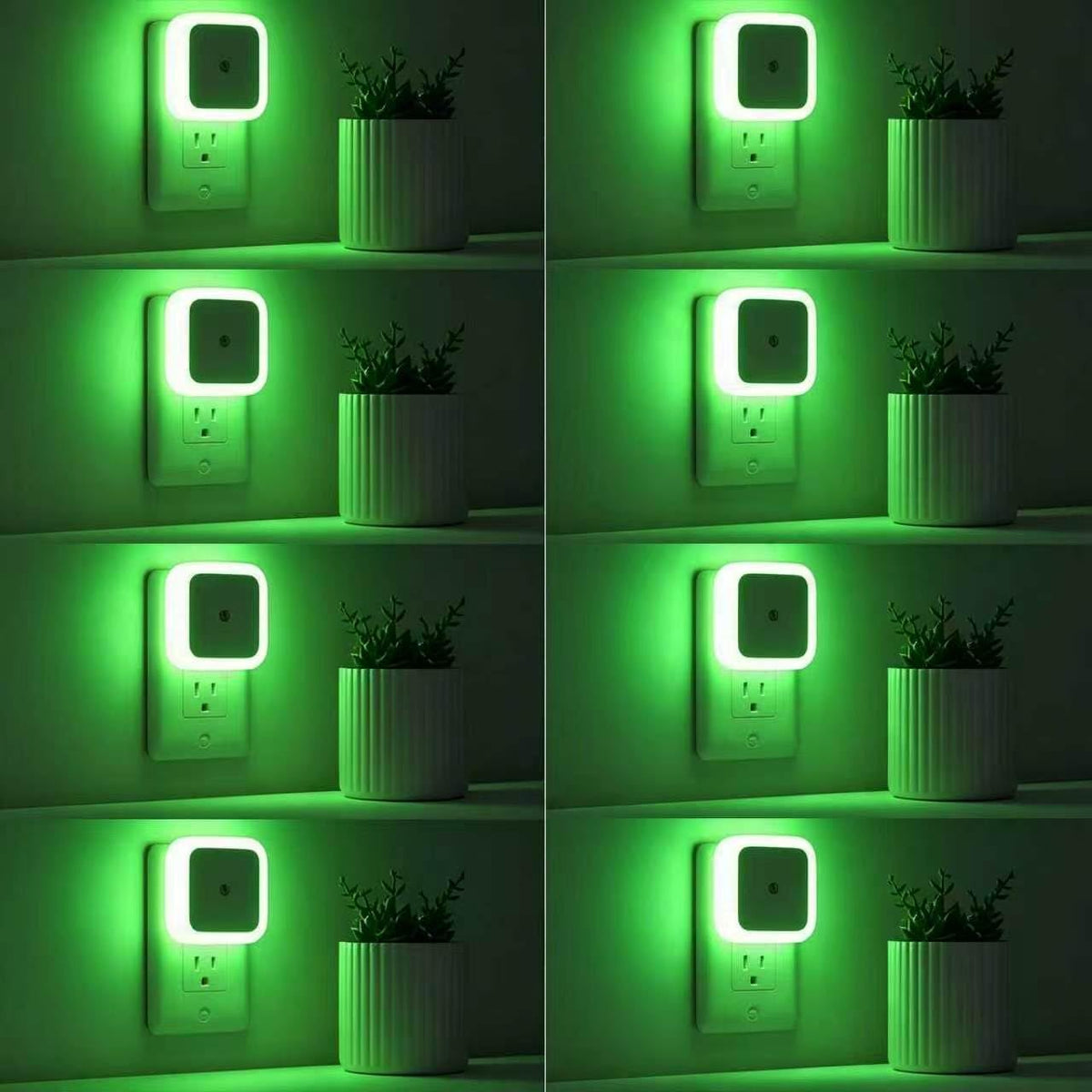 Sujeet Night Light, Night Lights Plug into Wall 8-Pack, Nightlight Plug in Night Light, Dusk to Dawn Night Lamp Led (Warm White)