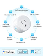 Govee Smart Plug, WiFi Outlet Compatible with Alexa & Google Assts, 4 pcs
