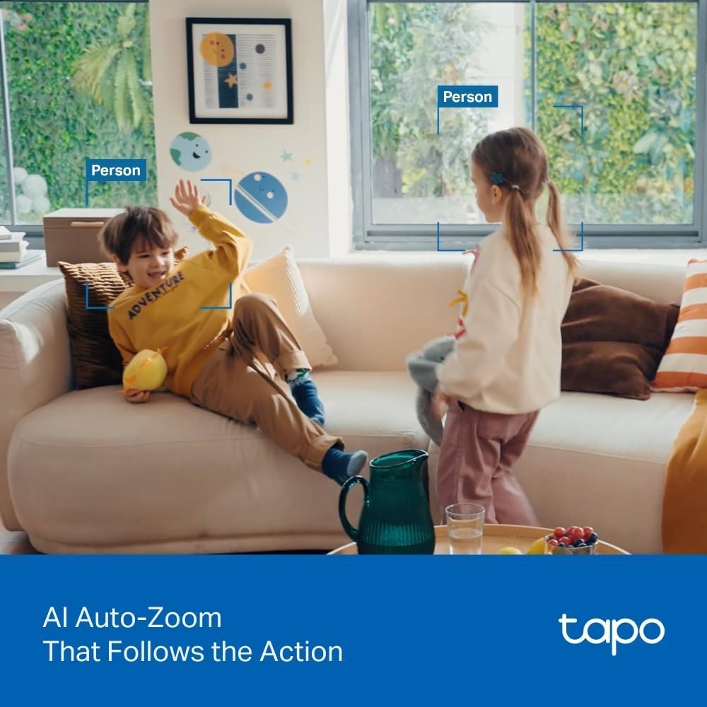 Tapo C201 Full HD Pan/Tilt Indoor Security Camera Pet Camera House Security