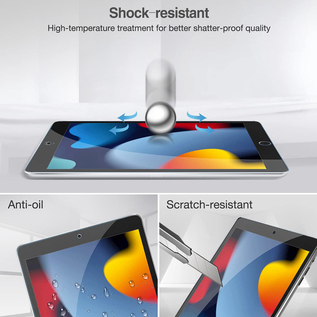 ProCase 2 Pack Screen Protector for iPad A16 2025 11th 11"/10th 2022 10.9"