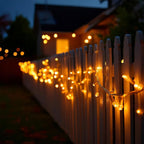 Dazzle Bright 300 LED Christmas String Lights, 100 FT Connectable Waterproof String Lights Green Wire with 8 Modes, Christmas Decorations for Indoor Outdoor Xmas Party Yard Garden (Warm White)