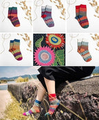Ladies Socks Wool Thermal Fluffy Gifts For Women 5 Pairs