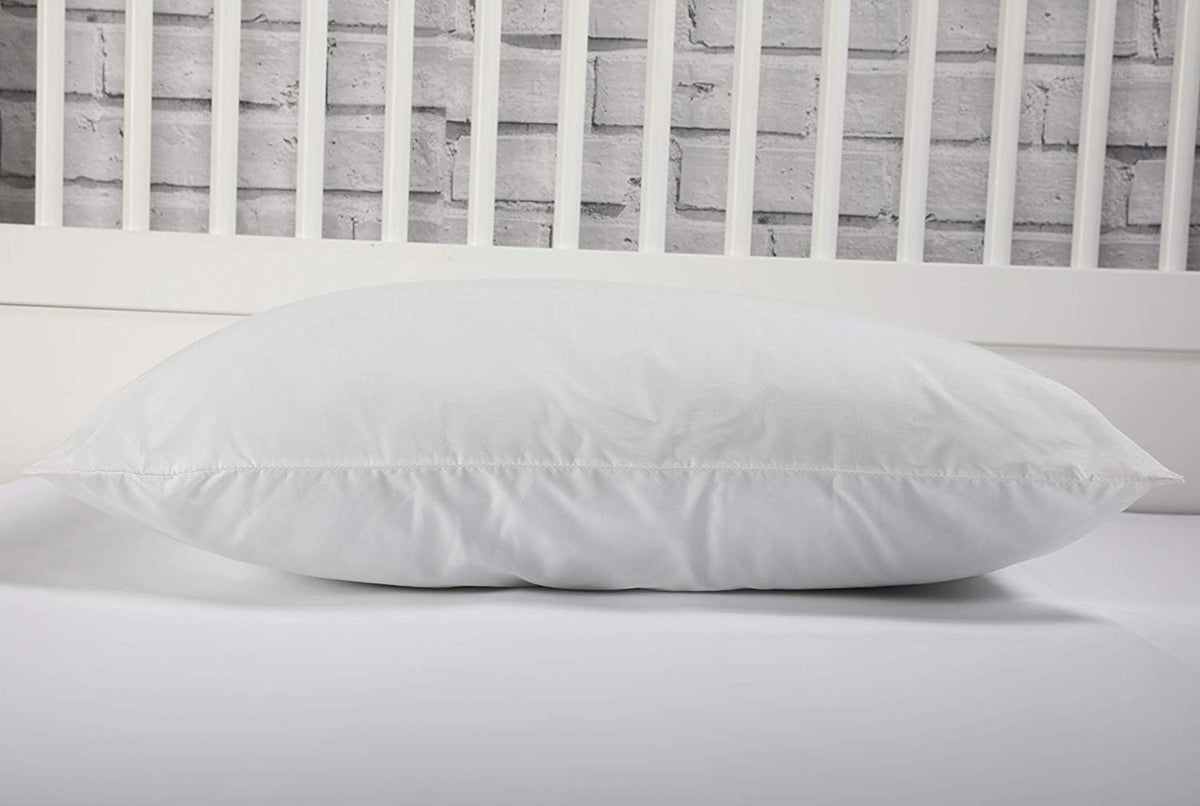 Adam Home 4.5 Tog Toddler Duvet and Pillow Set 100% Microfibre Anti-Allergy Lightweight Cot Bed (Duvet 120x150 cm) & (Pillow 40x60 cm) Hypoallergenic and Machine Washable Cot