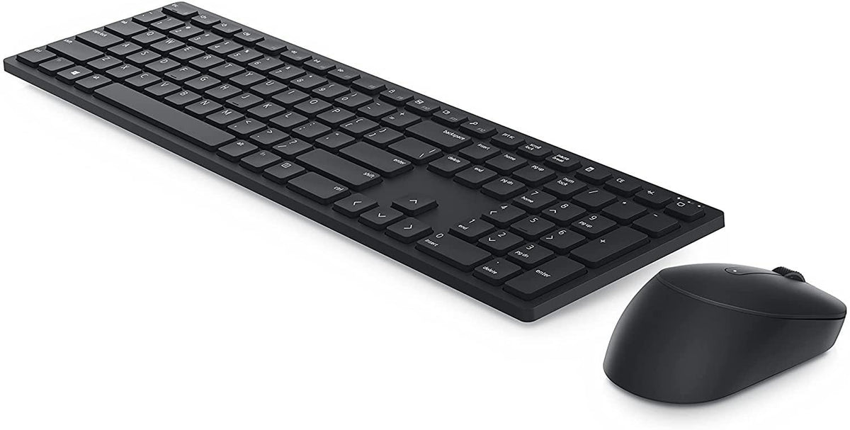 Dell Wireless Keyboard and Mouse - Spill Resistant, Adjustable Tilt