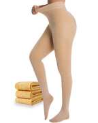 HOWIN Fleece Lined Tights Winter Thermal Tights for Women Fake Translucent