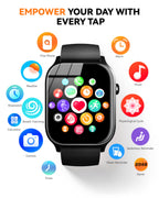Smart Watch for Men Women- Answer/Make Call, 2026 IP68 Waterproof Fitness Tracker Watch with Sleep Step Counter Activity Smartwatch for Samsung Android iPhone iOS (Deep Burgundy, 1.83)