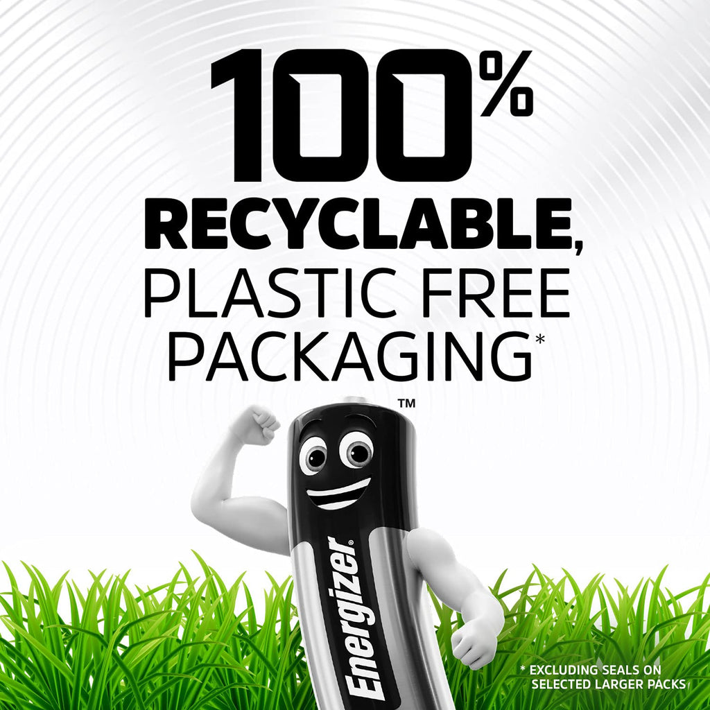 Energizer Alkaline Power - AA Batteries (32 Pack) Up To 50% Longer Lasting